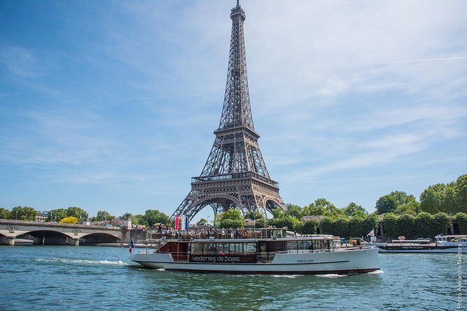 Seine River Guided Cruise by Vedettes de Paris - Orsay, Institut de France, and the rhythm of the older bridges