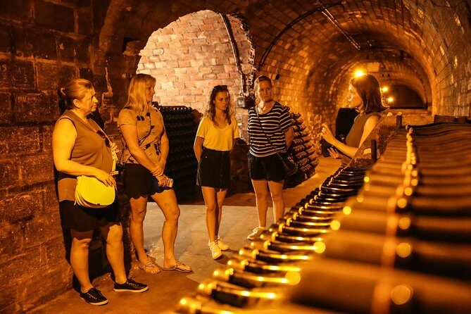 Small Group - Full Day Champagne Tour 3 Small Champagne Growers - Stop 2: Why Not in Epernay for lunch with Champagne included