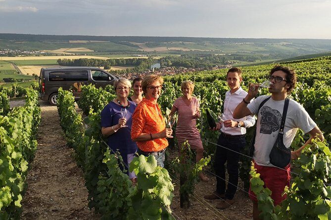 Small Group - Full Day Champagne Tour 3 Small Champagne Growers - Three small champagne growers and nine tastings that make comparison easy
