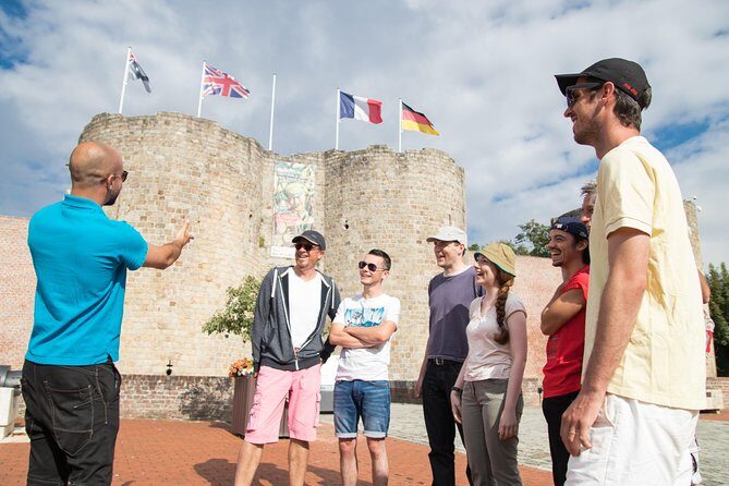 Somme Battlefields from Paris with Australian memorial & Amiens Cathedral - Sir John Monash Centre: video testimonials and interactive displays for context
