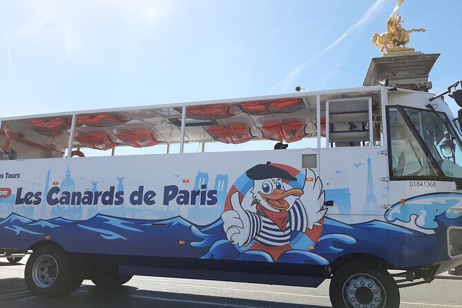 Tours of Paris and the Hauts-de-Seine in an Amphibious Bus - Eiffel Tower viewpoints, a balloon-history park, and “Paris stuff” you’ll actually remember