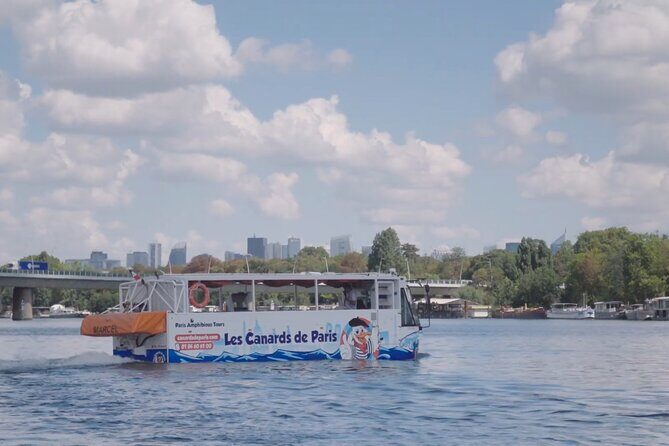 Tours of Paris and the Hauts-de-Seine in an Amphibious Bus - Seine crossing: Seine Musicale, Seguin Island, and Saint-Cloud waterfalls