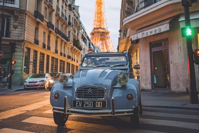 Vintage 2CV Adventure: 1-Hour Paris Highlights Tour - Pickup-to-Drop-Off Freedom Inside the Paris Walls