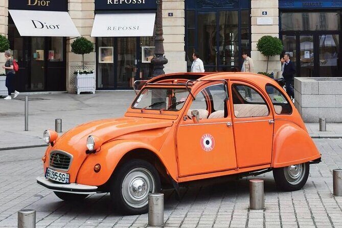 Vintage 2CV Adventure: 1-Hour Paris Highlights Tour - Quartier Latin and Sorbonne Vibes from the 2CV Window