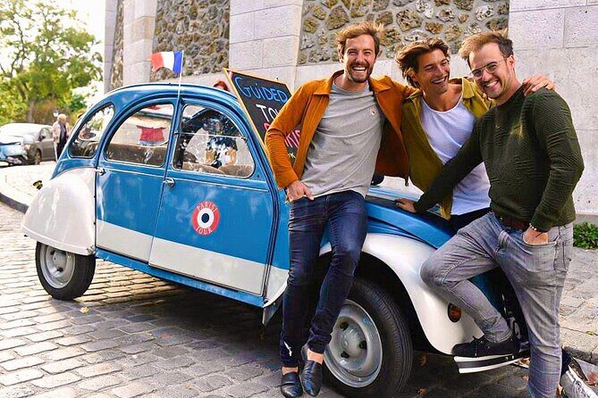 Vintage 2CV Adventure: 2-Hour Paris Highlights Tour - French classic music and why it makes the ride feel themed