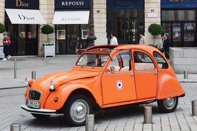 Vintage 2CV Adventure: 2-Hour Paris Highlights Tour - Pickup inside Paris, then drop-off where it helps your day