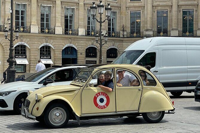 Vintage 2CV Adventure: 2 -Hour Paris Secrets Tour - A 2CV tour that makes Paris feel close